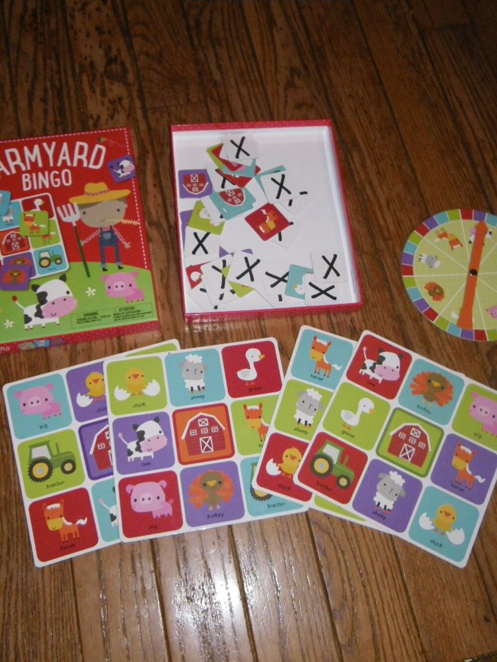 Farmyard Bingo – Memory Bingo – Farmyard Pairs Kid’s Learning Game